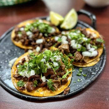 El Cantaro signature dishes ASADA TACOSCrispy Potato TacosEl Cantaro Burrito